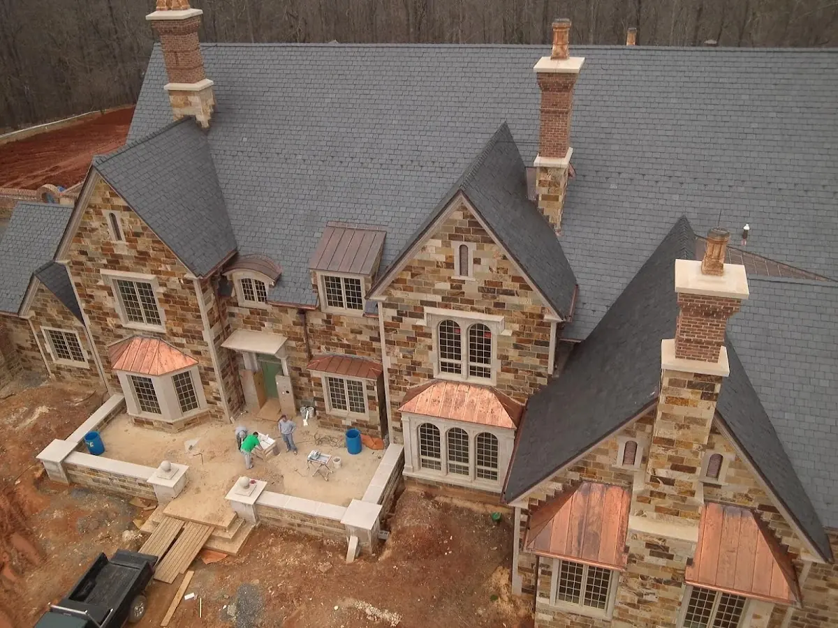 Craftsman Roofing Slate Roof Repair project in Sleepy Hollow